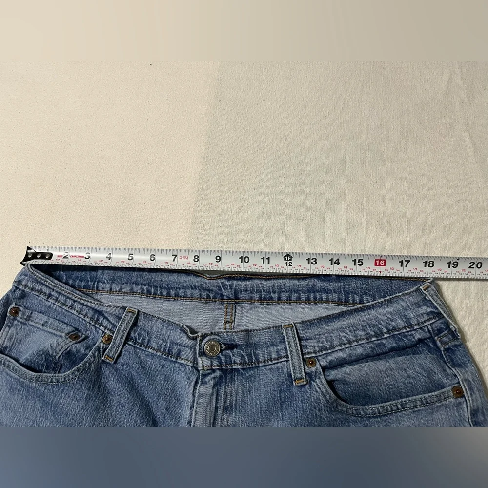 Levis 541 Mens 36x22 Straight Leg‎ Athletic Blue Denim Jeans
